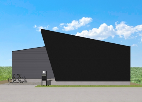 HIRAYA-北向きの家-の外観